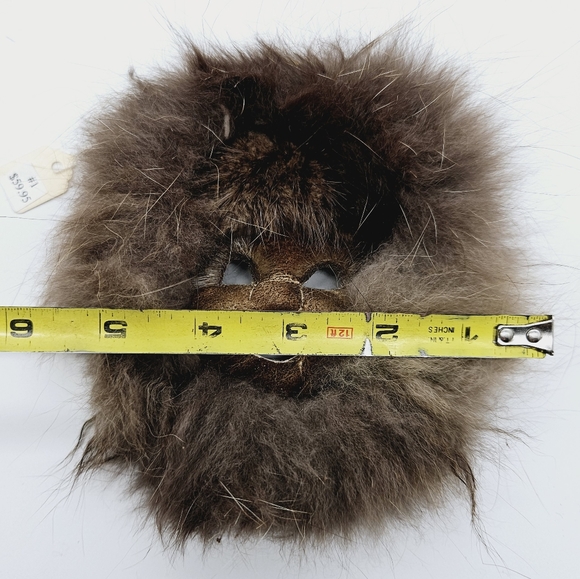 HANDMADE | Alaska Alaskan Artisan seal skin mask - Picture 6 of 6